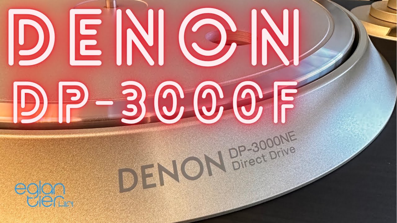 Unboxing the Denon DP3000F High end Turntable