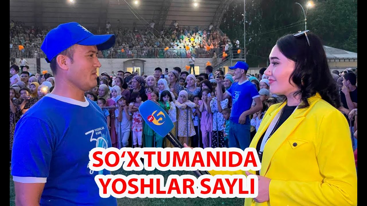 So‘x tumanida yoshlar sayli