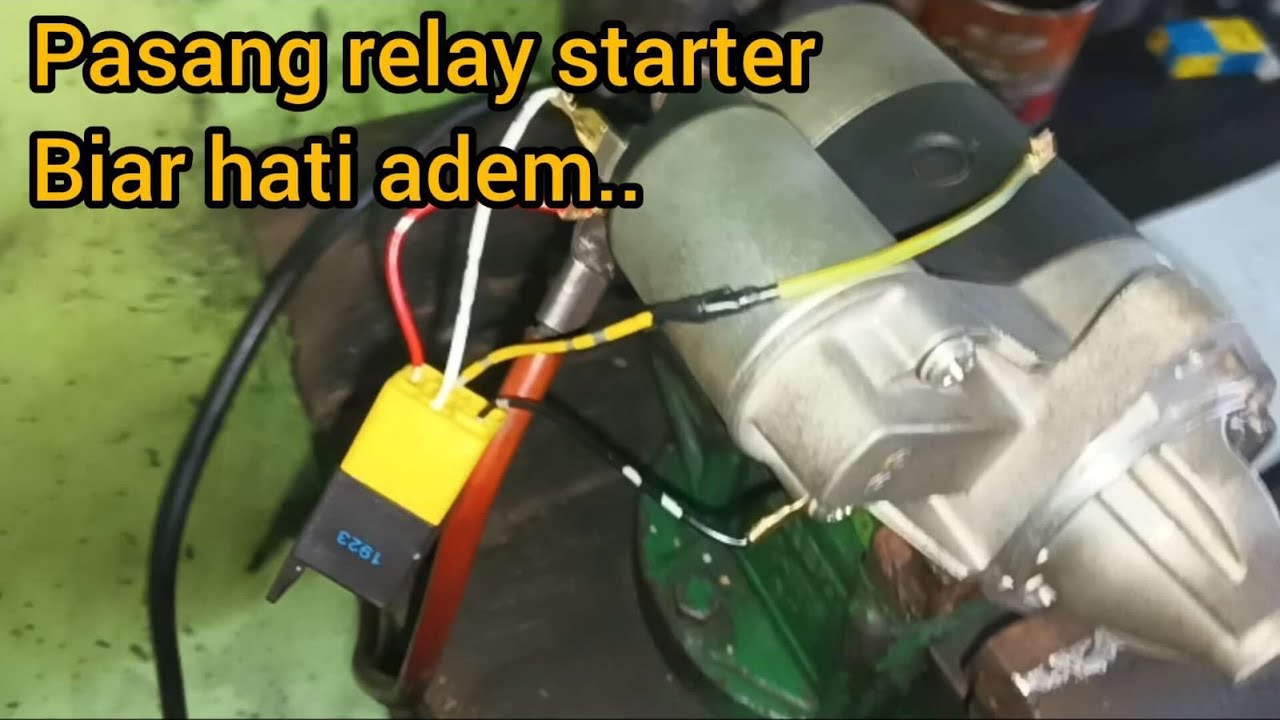 cara memasang relay starter APV granmax carry #apvarena #granmax #carry