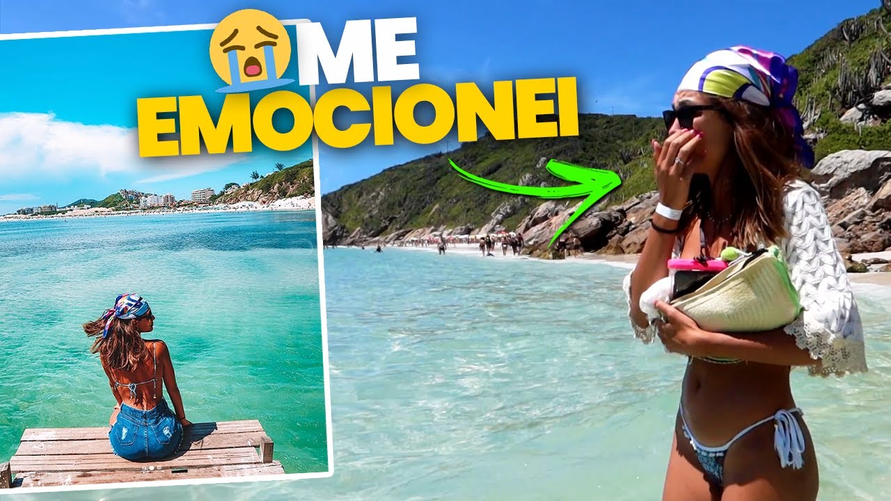 EU CHOREI POR CONHECER ARRAIAL DO CABO *realizei meu sonho* | Yasmin Castilho