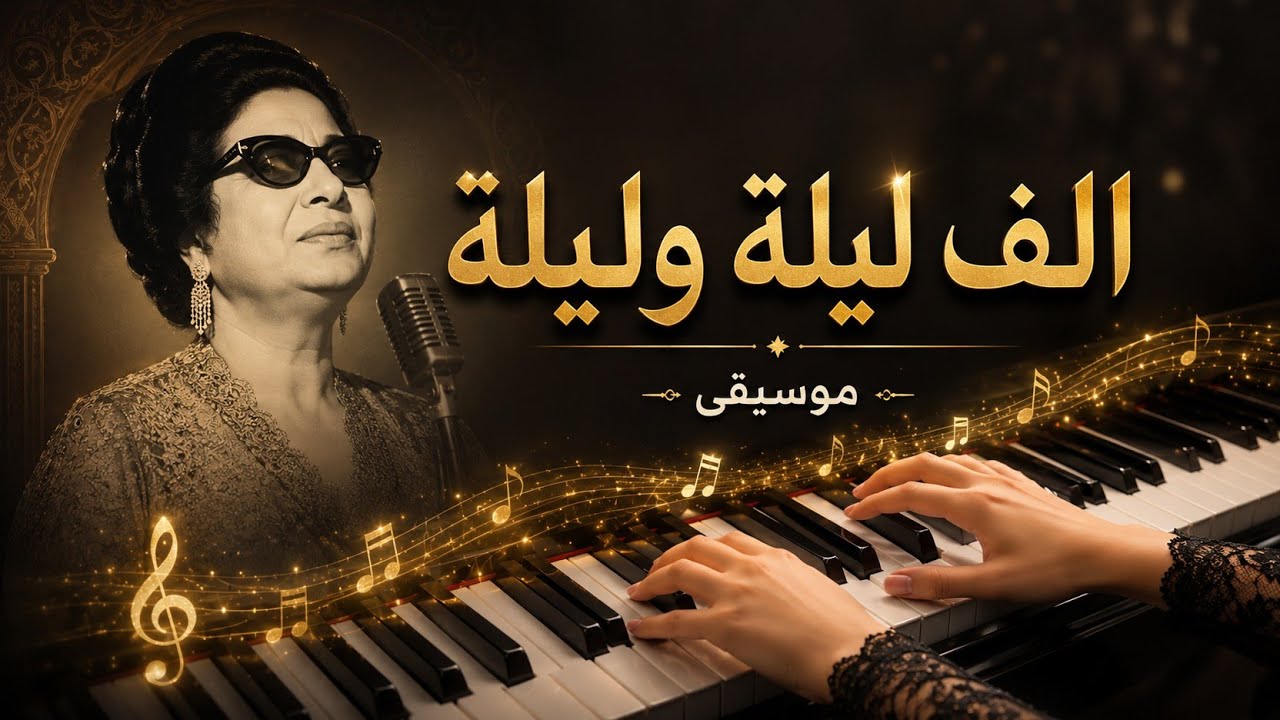 موسيقى الف ليلة وليلة – ام كلثوم –عزف بيانو |music Umm Kulthum Piano playing 