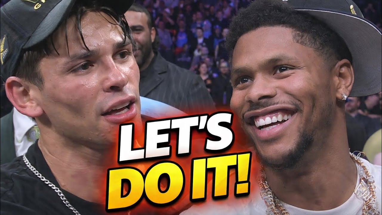 Ryan Garcia calls out Shakur Stevenson! #boxingnews 