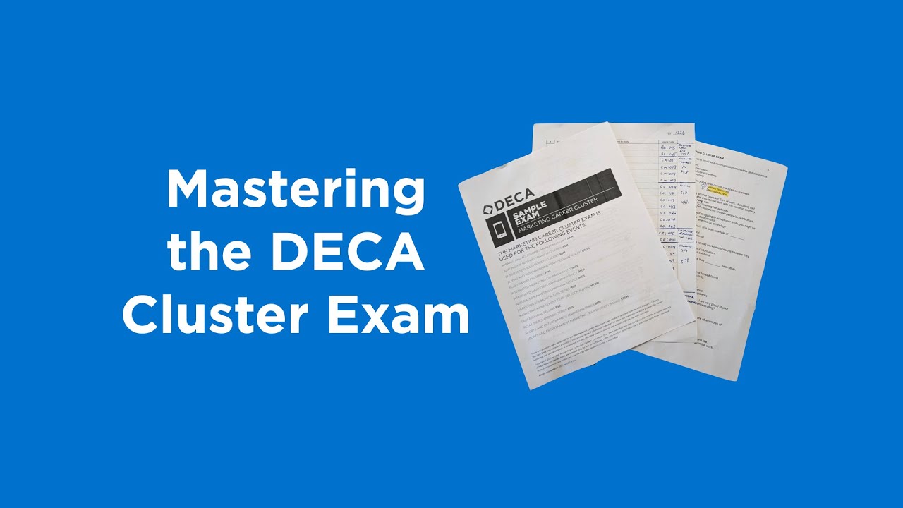 Освоение экзамена DECA Cluster