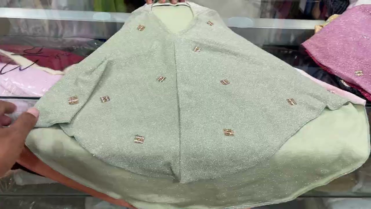 Short Party Hijab | Eid collection hijab.  #hijabscarf #scarf  #muslimattire 