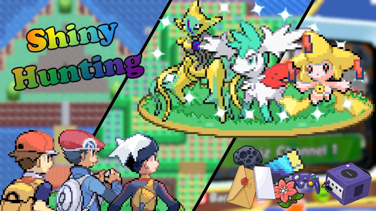Shiny Hunting Some Mythical Mons!!! SLFD 1239/1263