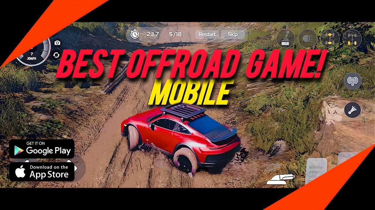 The BEST Offroad Mobile Game You NEED to Try! #offroadgames