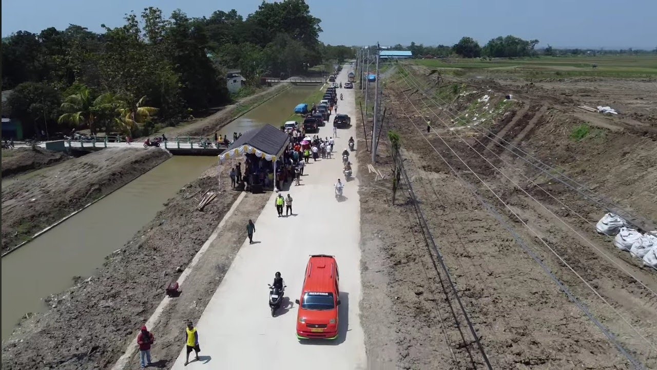 Jalur Semarang Purwodadi Kembali Lancar, Resmi dibuka Gubernur Jateng (Jumat 130326 Jam 10.15)
