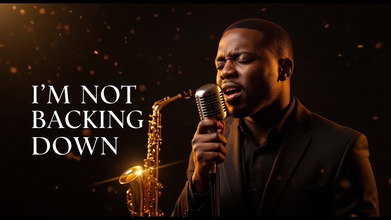 I’m Not Backing Down – Soulful Gospel Jazz  Powerful Male Vocal Worship