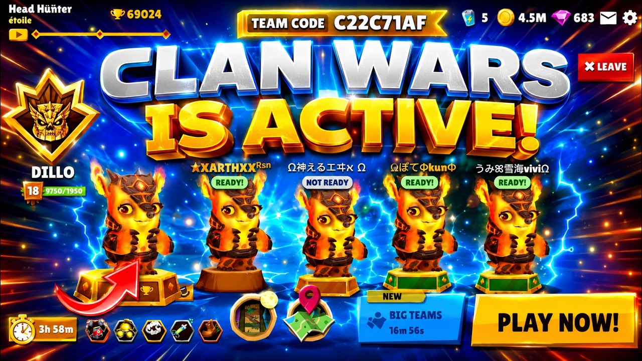 Dillo Squad OP 😱 Zooba Big Teams Gameplay