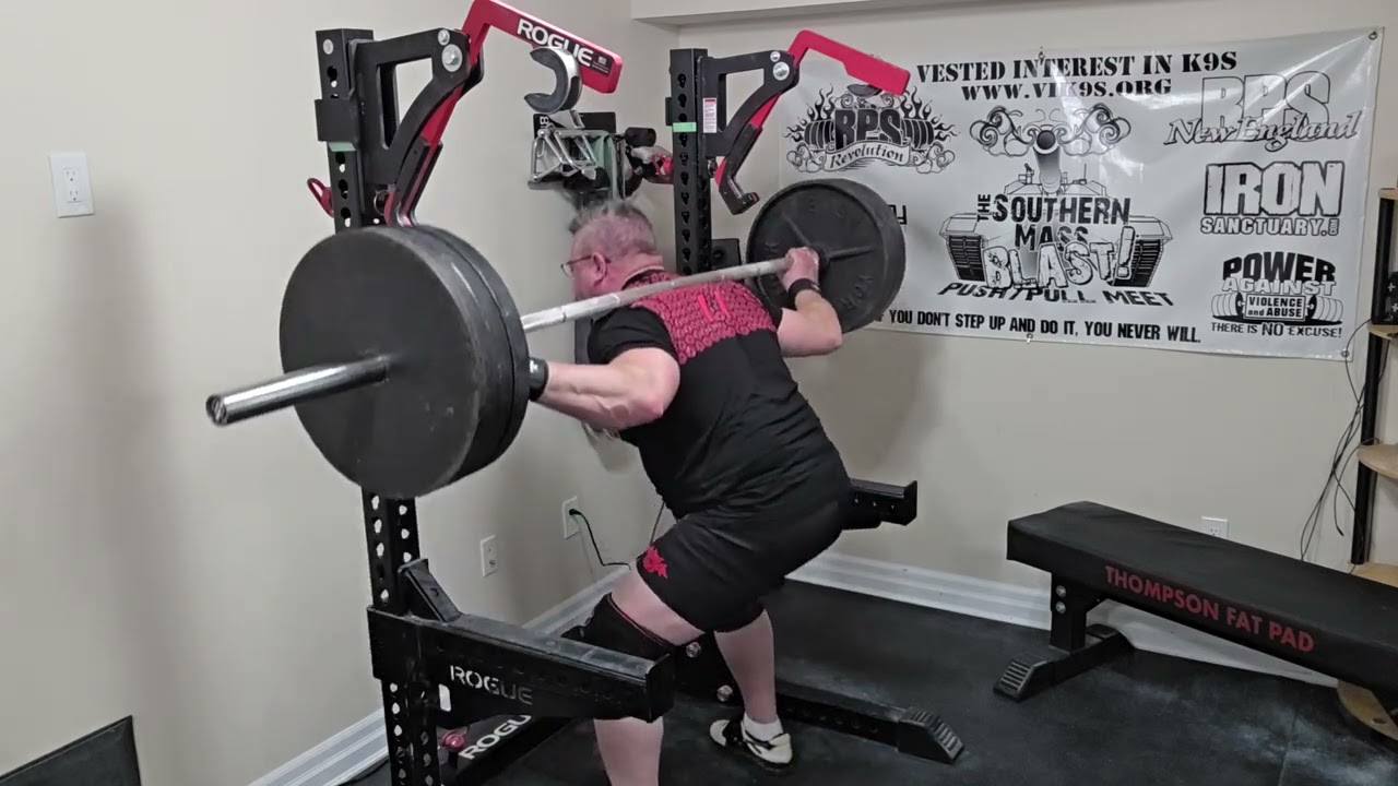 Squat - 325 x 5 @ 58