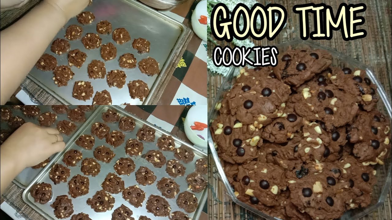 Resep Good Time Cookies Choco chips Super Enak Cocok banget buat hidangan di Hari Raya