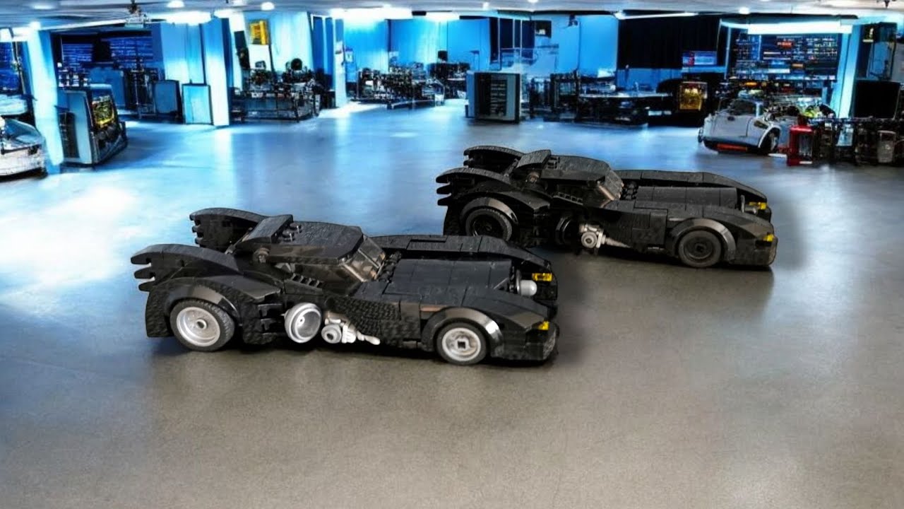 Lego Batmobile 1989 moc - video instructions 