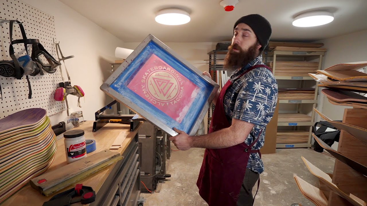 Alchemy Online - Screen Printing Deck Graphics