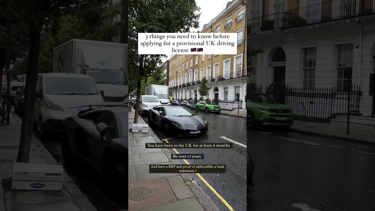 Things you need before applying UK provisional driving license 2025 | UkShuke