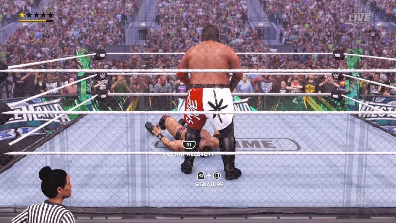 Samoa Joe vs Drew McIntyre - Steel Cage - WrestleMania 40 N1 - April 5th 2025