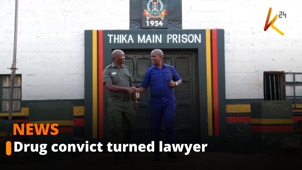 Thomas Mutune, sentenced to 30 years for narcotics trafficking, leaves Thika prison a free man