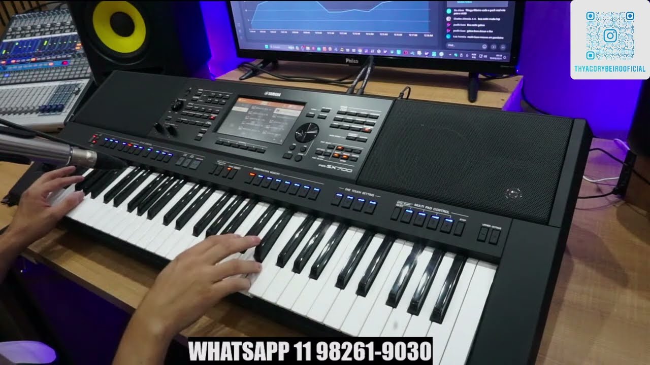 PACK MEU SHOW  -160  RITMOS YAMAHA LINHA 70,75,SX,GENOS,TYROS5 By Thyago Rybeiro
