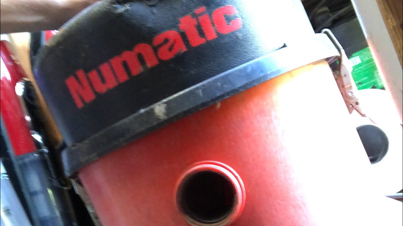 Vintage 1991 Numatic nv380 unboxing and first look