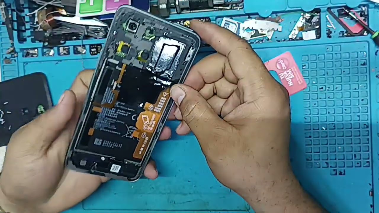 Honor X6A cambiar pin uncover Huawei Honor X6A cambiar pantalla cambiar batería Huawei Honor