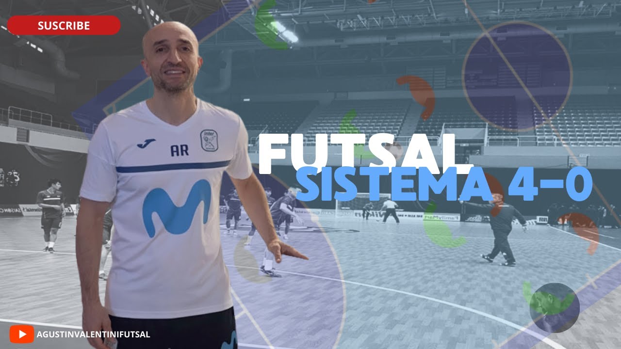 📌 Futsal Sistema 4-0: Movimientos de elaboración Inter Movistar.