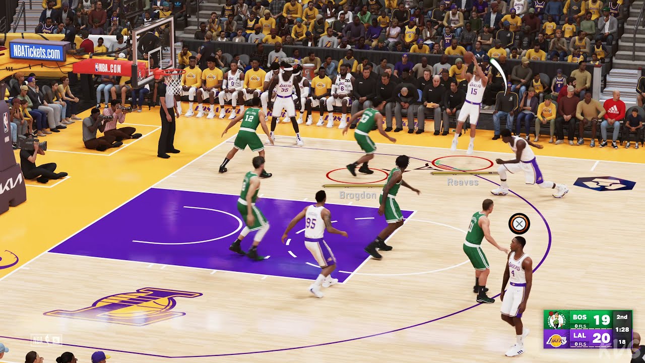 NBA 2K23 - Boston Celtics vs Los Angeles Lakers - Gameplay (PS5 UHD) [4K60FPS]