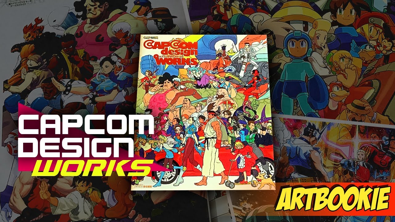 The Only CAPCOM Artbook You'll Ever Need - CAPCOM Design Works | Complete Flipthrough Review