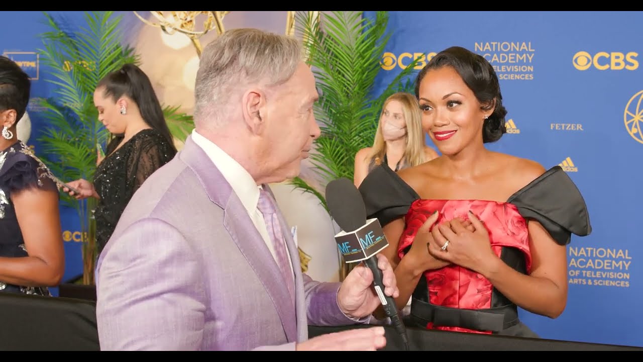 Mishael Morgan Interview - The Young and the Restless - Lead Actress Nominee - 49th Daytime Emmys