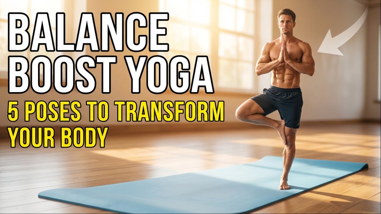 5 YOGA POSES FOR BETTER BALANCE AND STABILITY