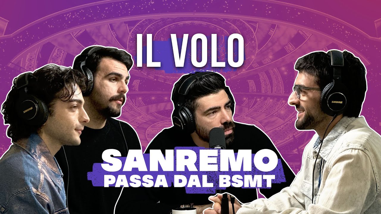 DA TUTTA UN'ALTRA PROSPETTIVA! IL VOLO passa dal BSMT! (Speciale SANREMO 2024)