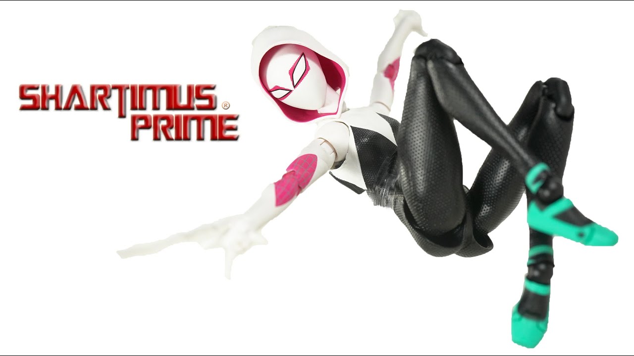 MAFEX Spider-Gwen Into the SpiderVerse Medicom Import Spider-Man Movie Action Figure Review