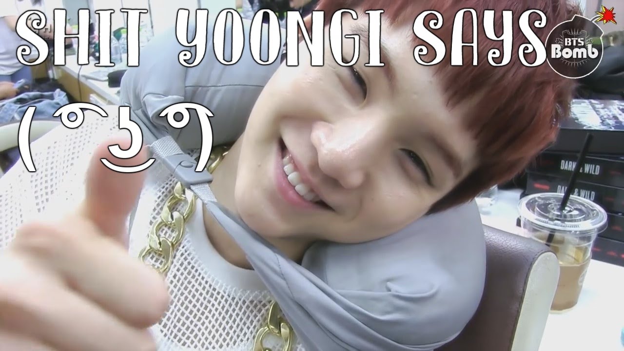Shit BTS Suga Says