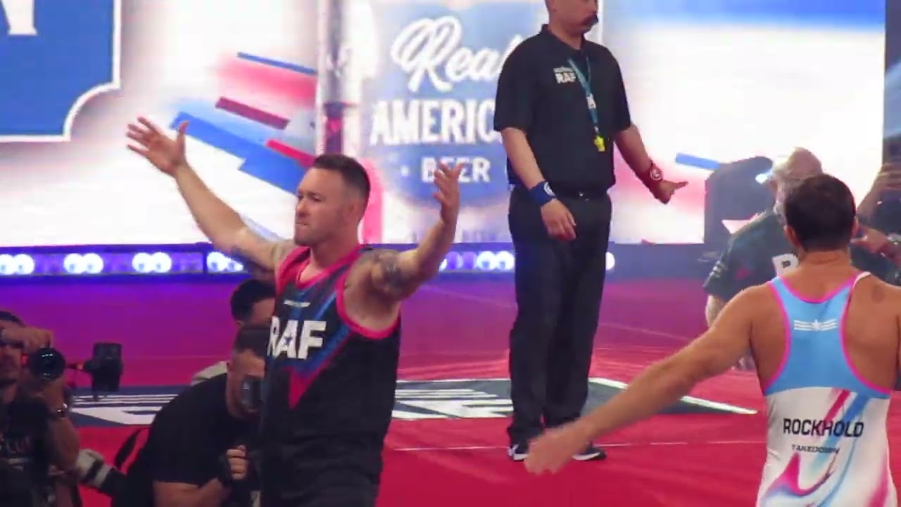 Colby Covington with Country Rock Singer Brantley Gilbert at RAF 5 at Amerant Bank Arena in Sunrise