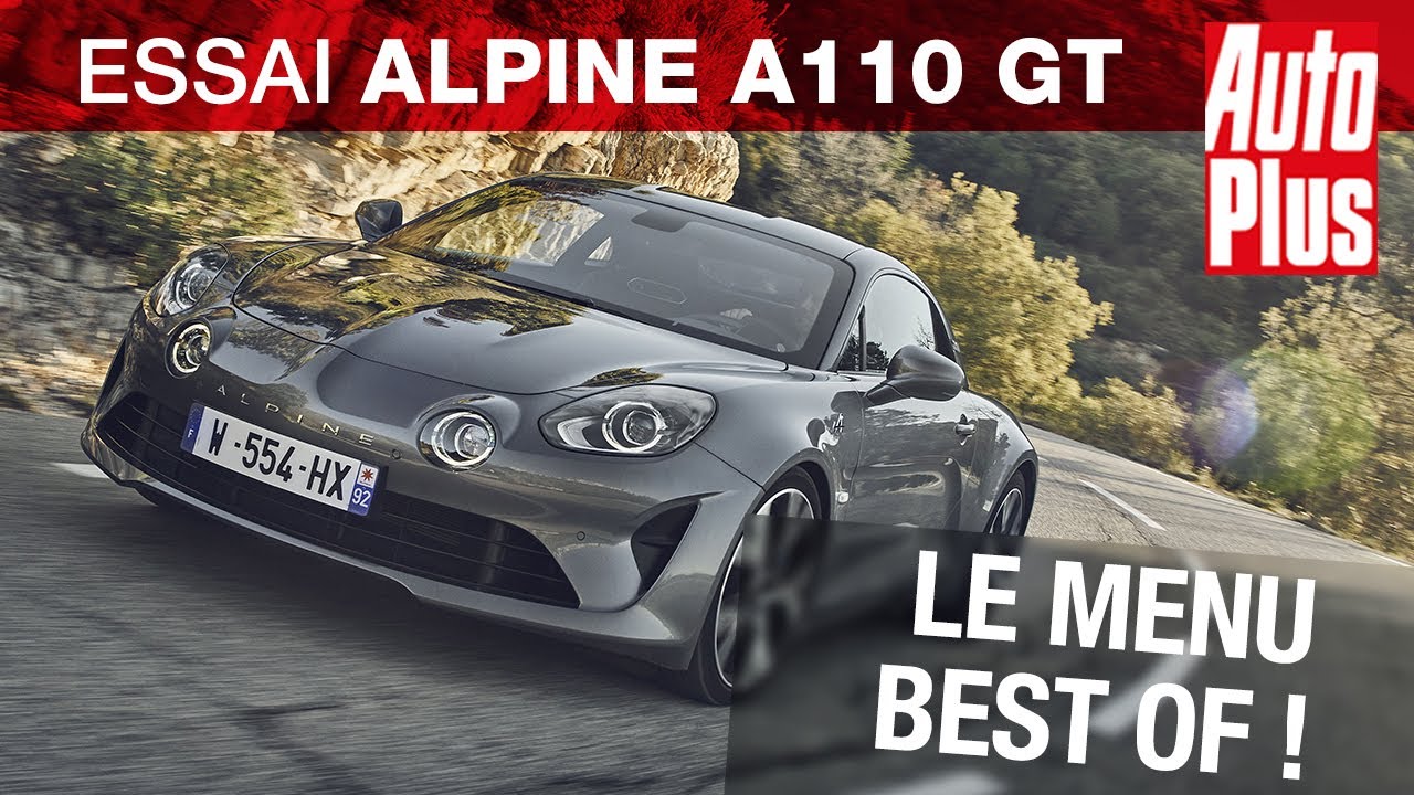 Essai Alpine A110 GT (2022) : le menu best of !