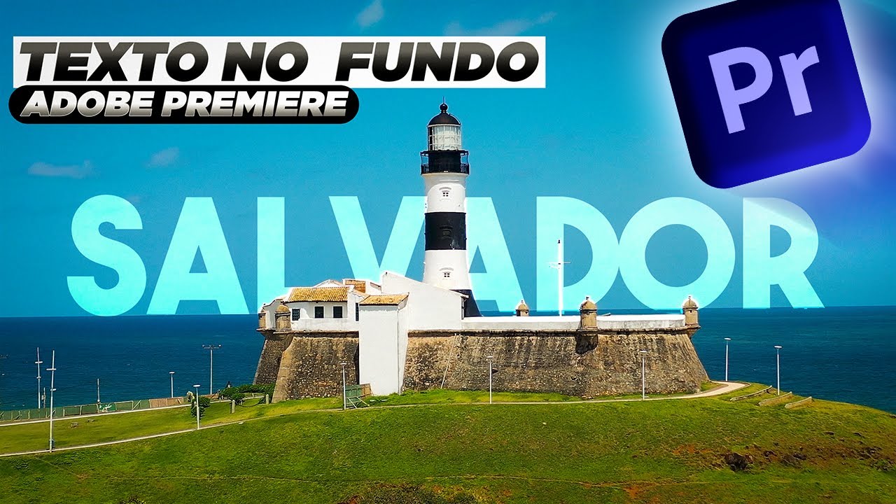 Como adicionar TEXTO atr&aacute;s de OBJETOS no Premiere Pro 2025