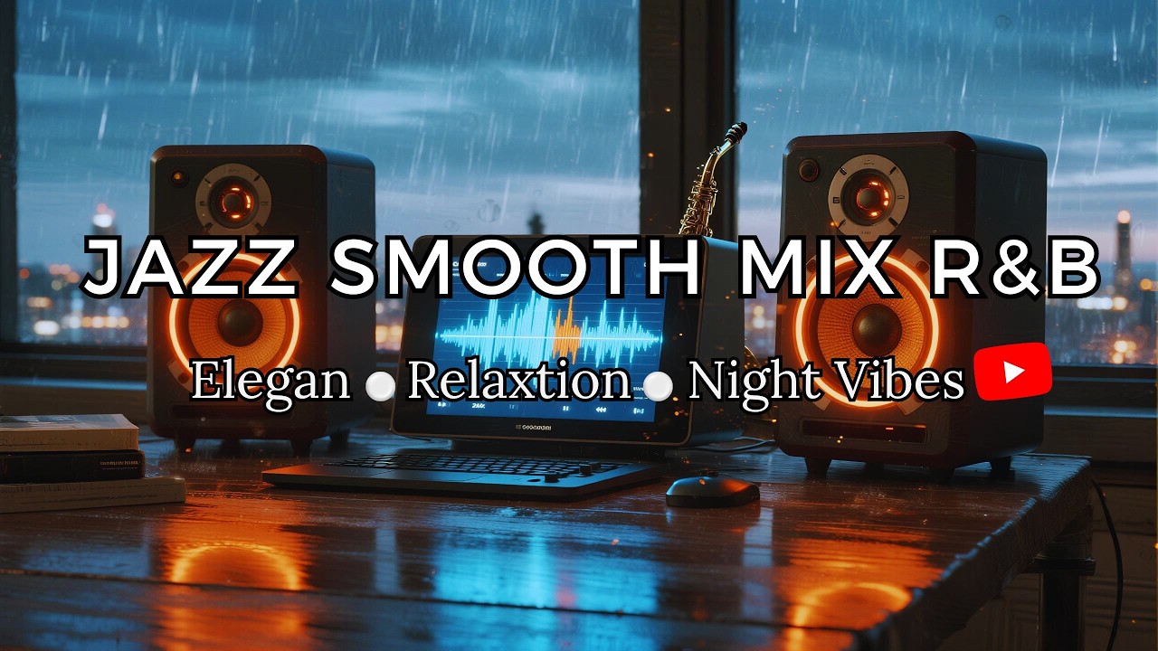 Smooth Jazz & Soulful R&B 4K – Relaxing Instrumental Music for Work, Study & Chill
