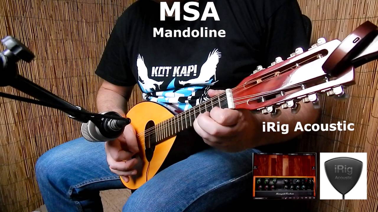 iRig Acoustic on Acoustic and Classic Guitars, Bass, Ukulele and Mandoline