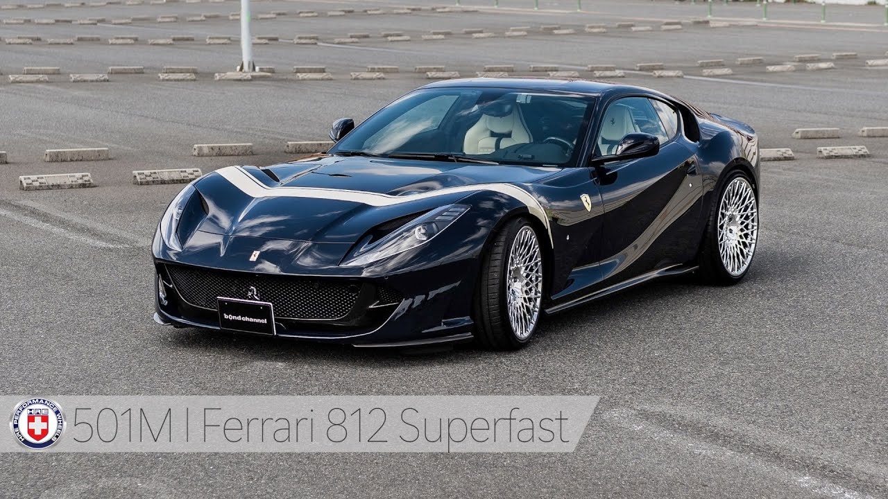【bond shop Osaka】Ferrari 812 Superfast on HRE Wheels Vintage Series 501M【4K】