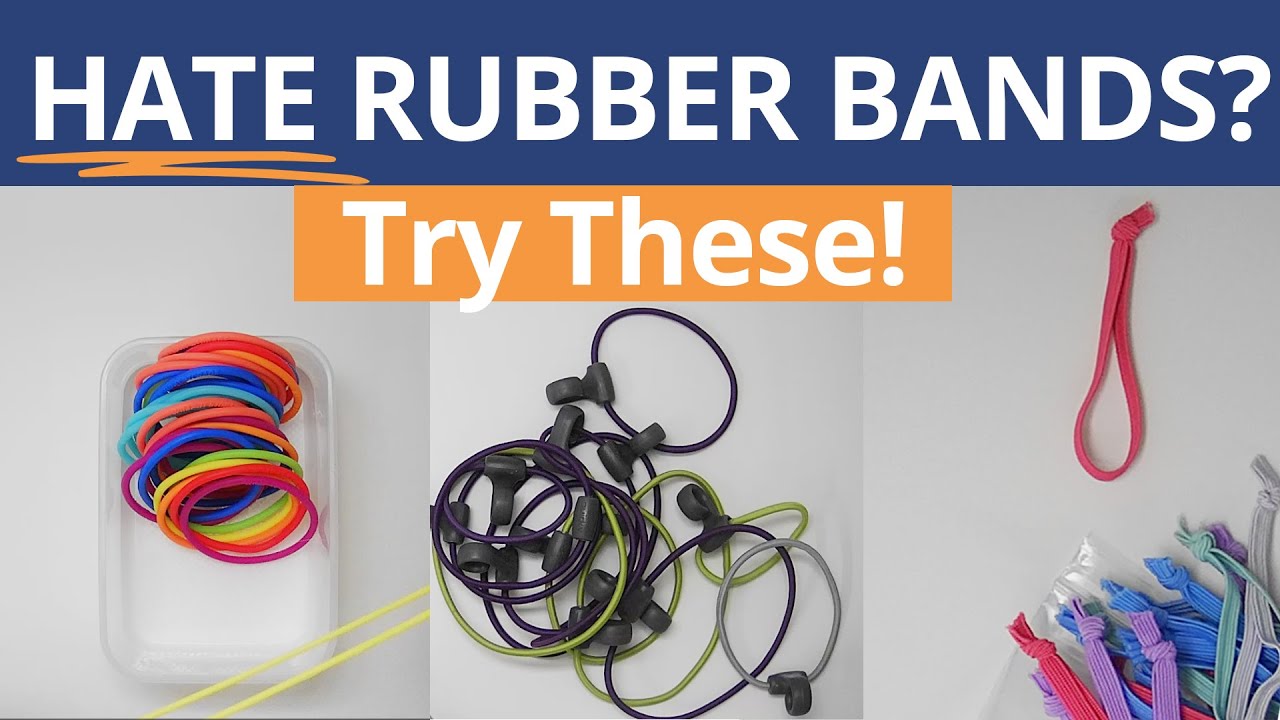 3 Alternatives to Rubber Bands & How to Use Them | ShannonMedisky.com