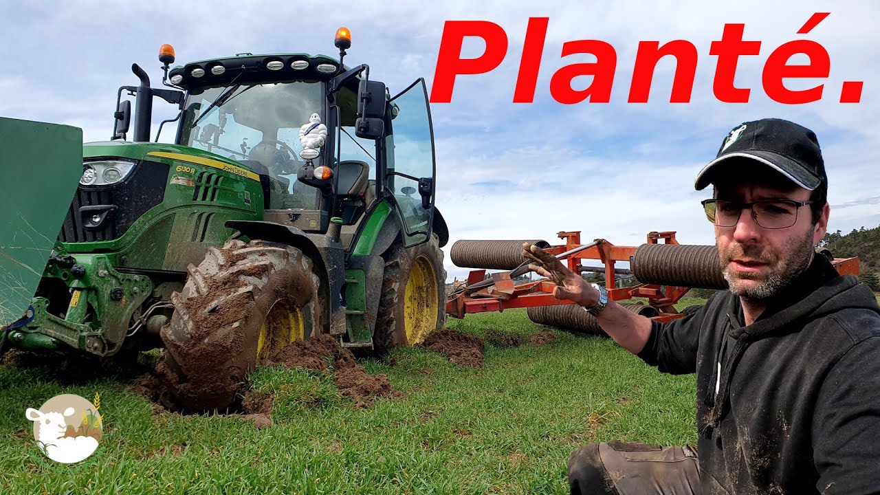 J'enterre le tracteur dans le champ, je commence mal. N°212