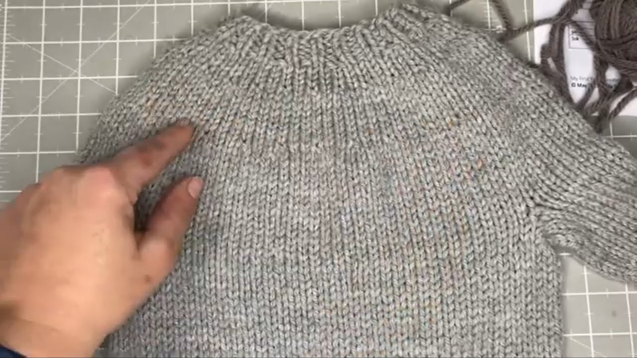 Recap PART 1 - How to Knit a Top Down Sweater - Magic Loop and more