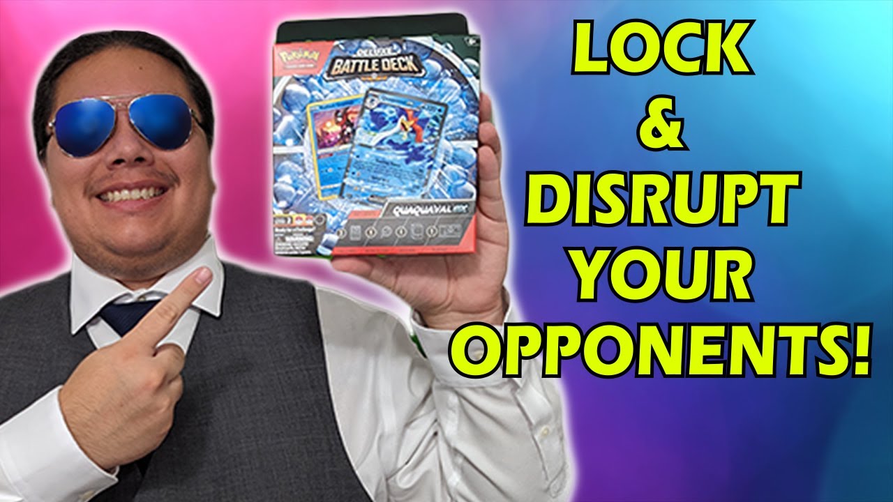 NO Abilities for YOU! | DISRUPT Meta Decks with QUAQUAVAL EX! | Is it Worth Buying?