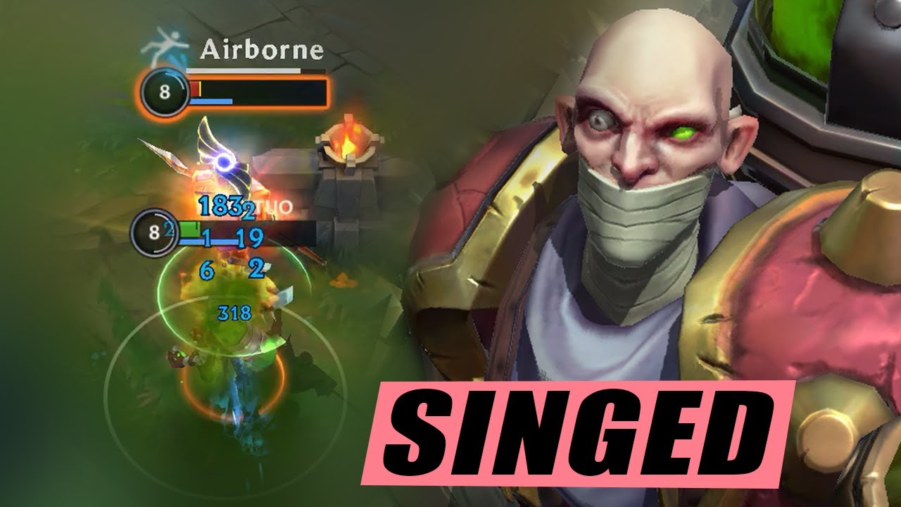 WILD RIFT SINGED BARON LANE GAMEPLAY (Build & Runes)