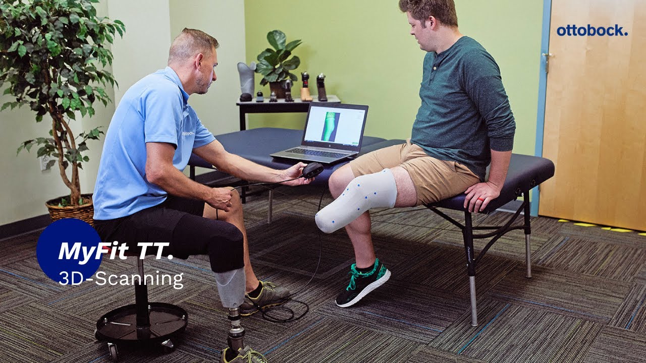 MyFit TT - 3D-scanning process with iFab EasyScan | Ottobock