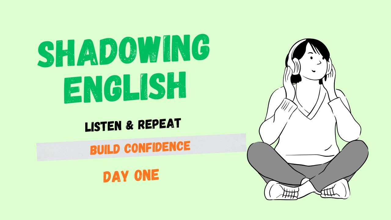 Shadowing English Speaking Practice | Build Confidence from Day 1 (Week 1)
