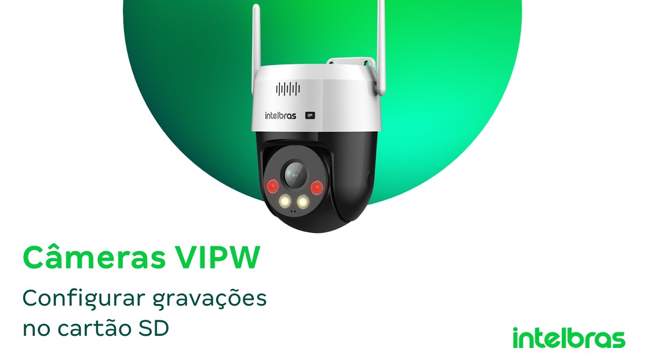 Como configurar gravação no cartão SD nas câmeras VIPW – i2415