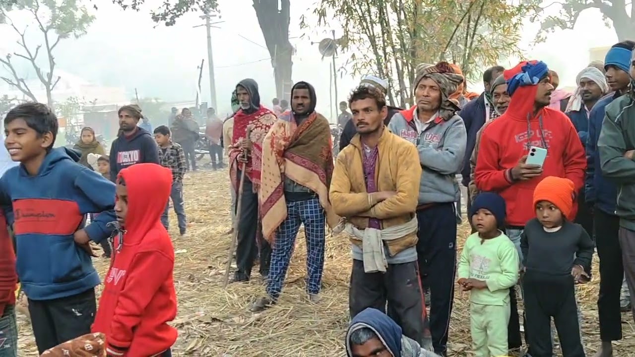 श्री राम विषैला की के तेरहई के उपलक्ष्य में विनोद डांसर की हुई नौटंकी और उनका निवास