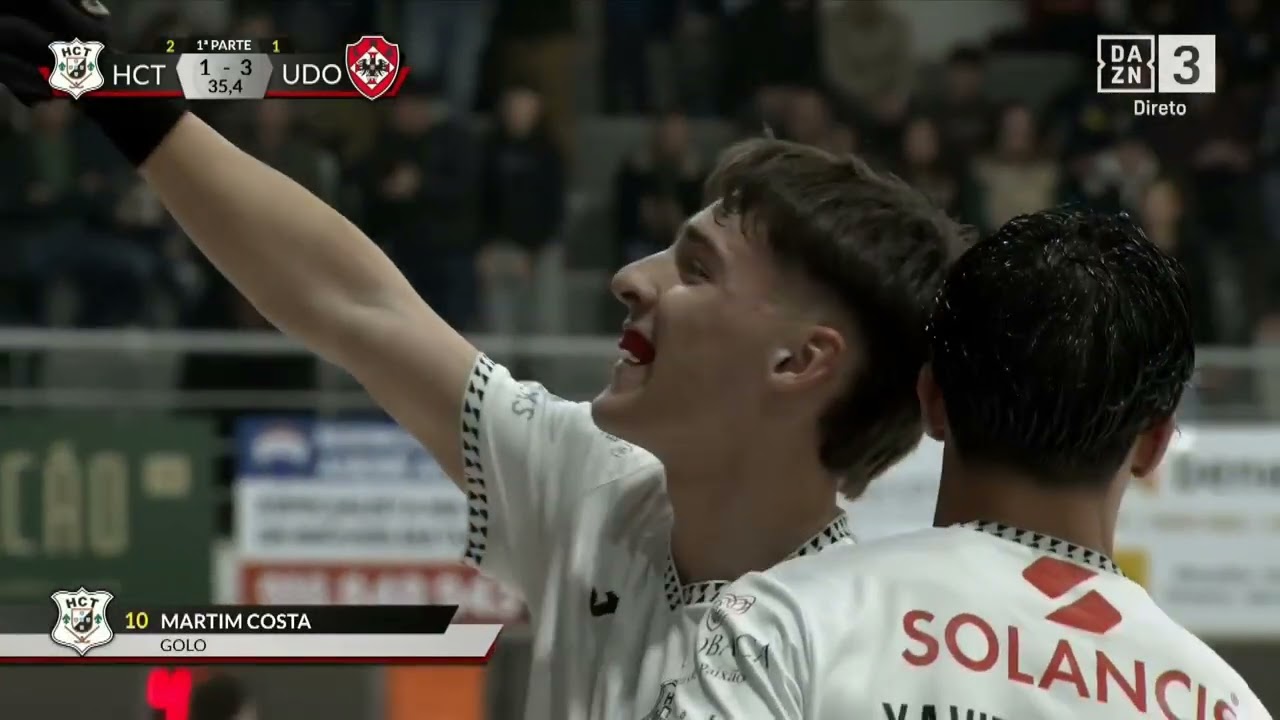 Relato golos resumo - HC Turquel 3-4 UD Oliveirense - 20R CN Placard Hóquei Patins - @DAZNPortugal