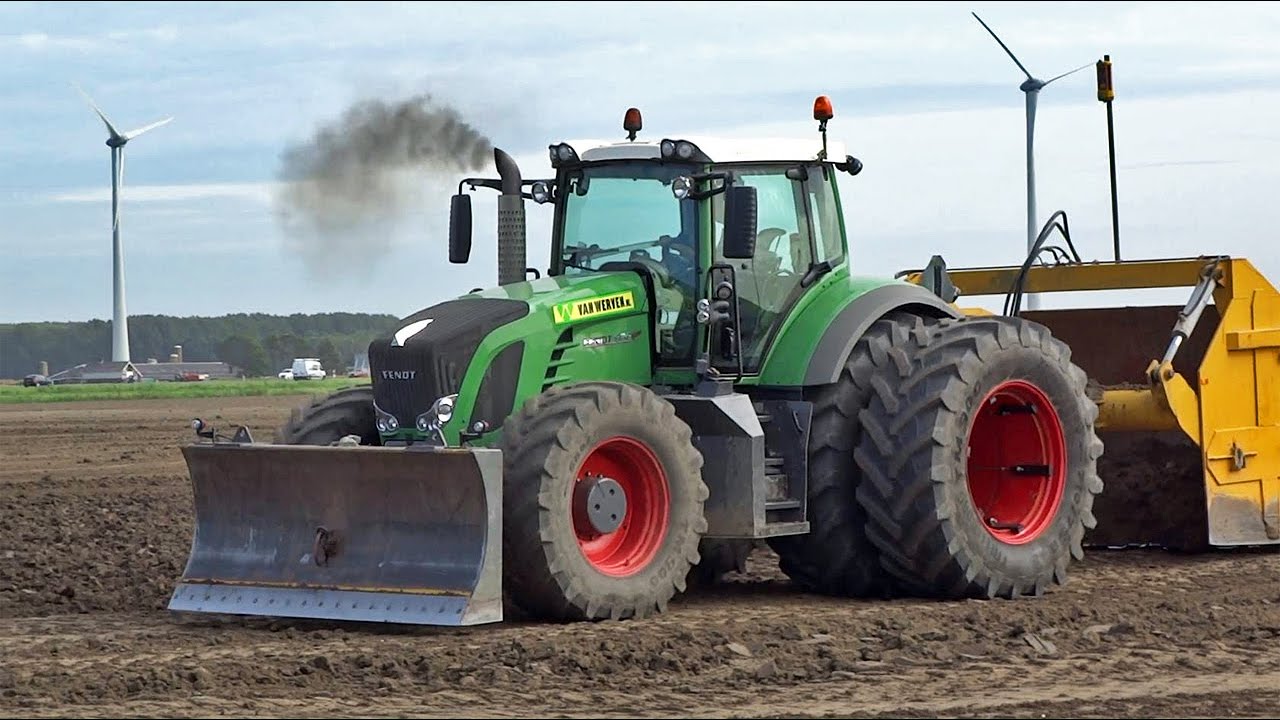 Field Leveling | 2x Fendt 936 + BOS Jumbo | Van Werven | 2016