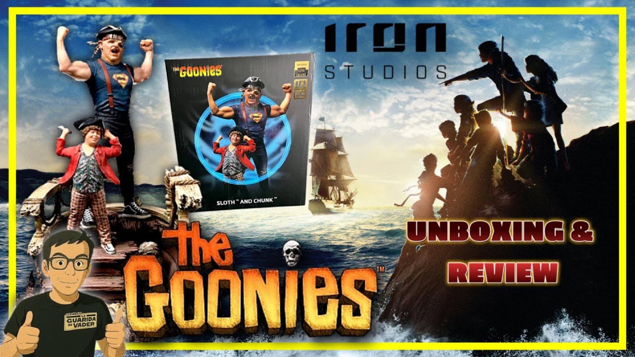 Iron Studios THE GOONIES Sloth And Chunk Deluxe Unboxing!
