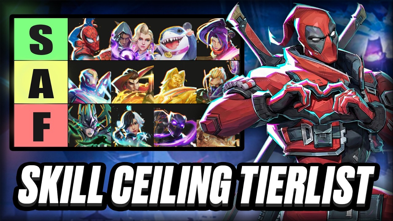 Ranking the HIGHEST SKILL CEILING Heroes in Marvel Rivals